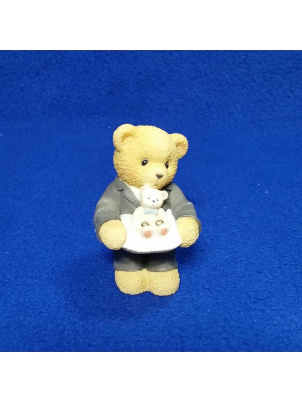 Cherished Teddies I've Got The Most Important Job! Figurine 476382 Ring Bearer